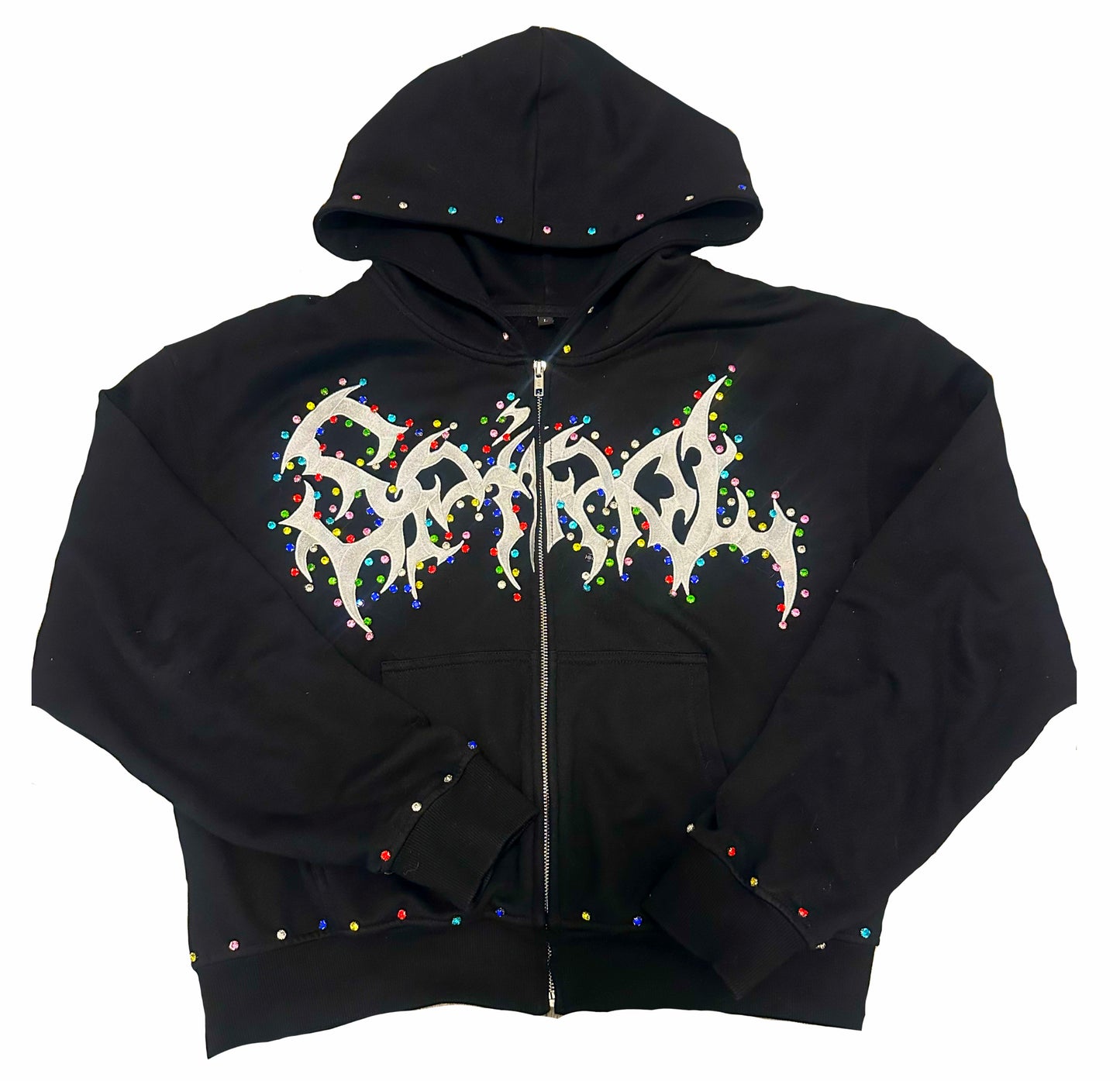 Exclusive Rhinestone Hoodie